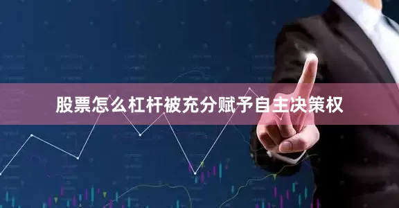 股票怎么杠杆被充分赋予自主决策权
